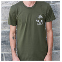Stuck In Paradise - Military Green Tee